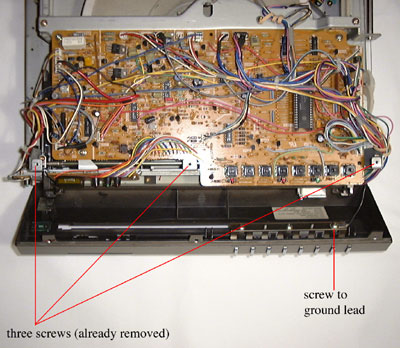 Toshiba Front Panel Lowered