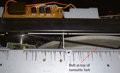 Toshiba Round Belt in Place