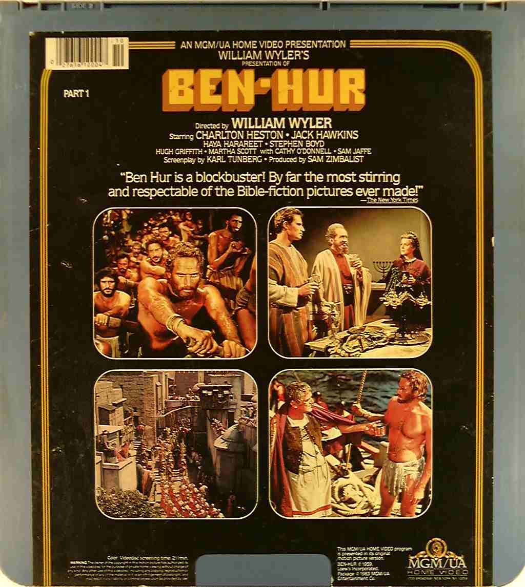 CED title precursor to the Blu-ray DVD movie disc format