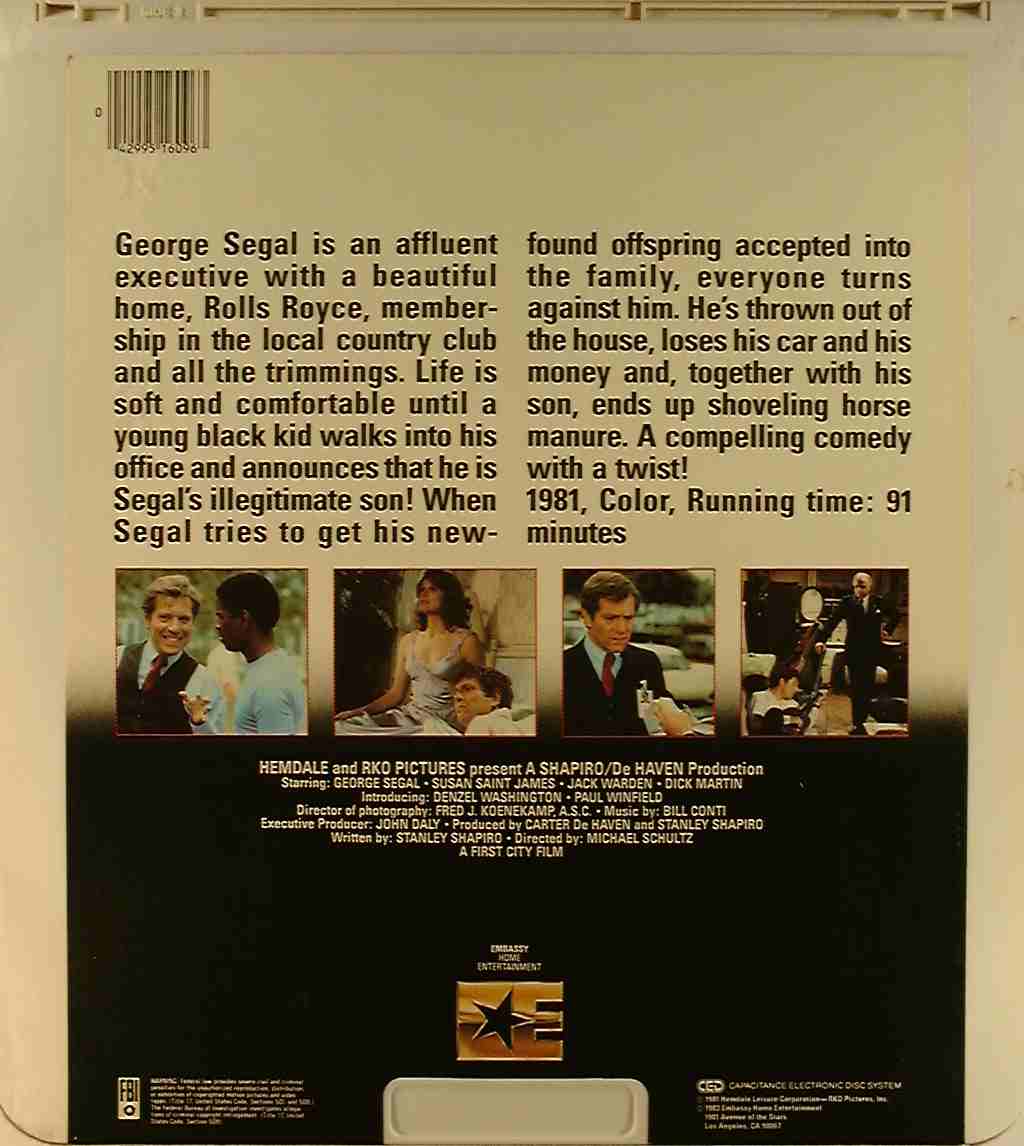 CED title precursor to the Blu-ray DVD movie disc format