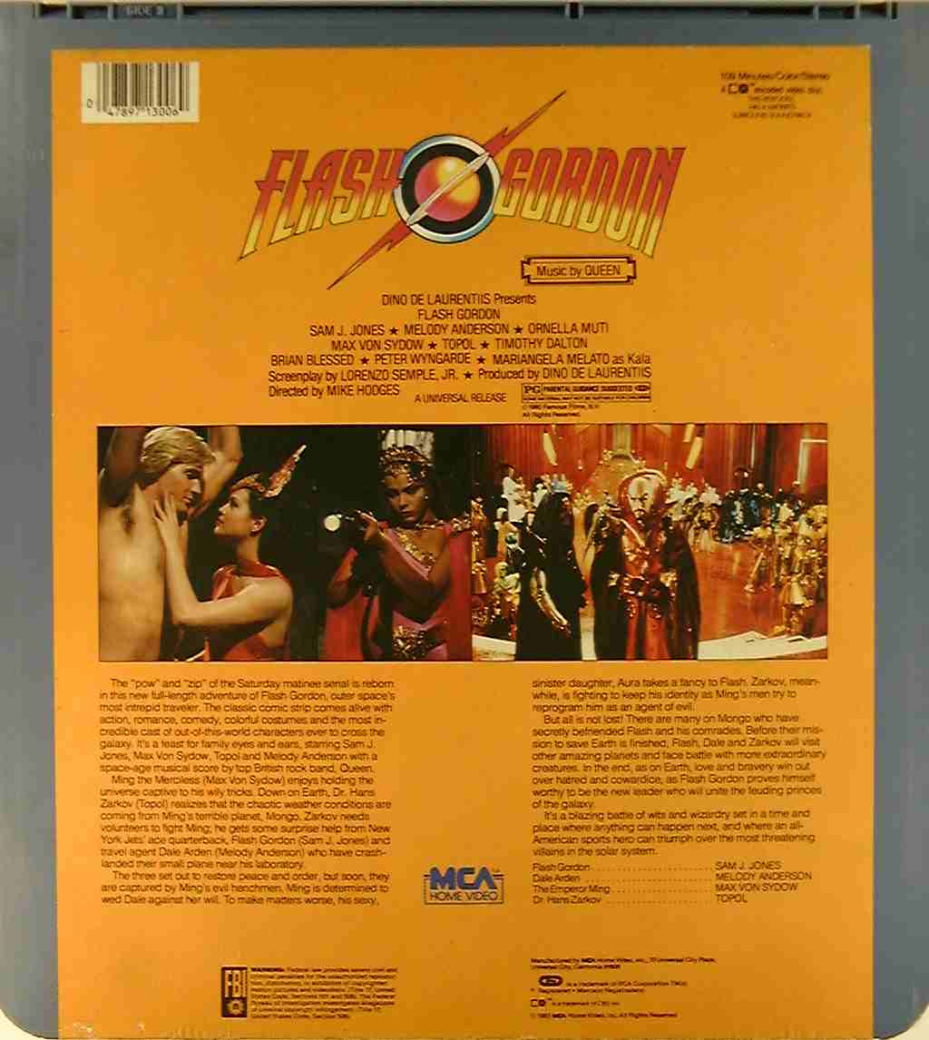 CED title precursor to the Blu-ray DVD movie disc format